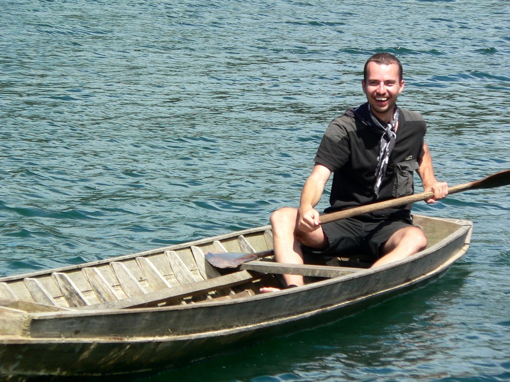 Khao Sok 2005 - soukromá vyjížďka na jezero
