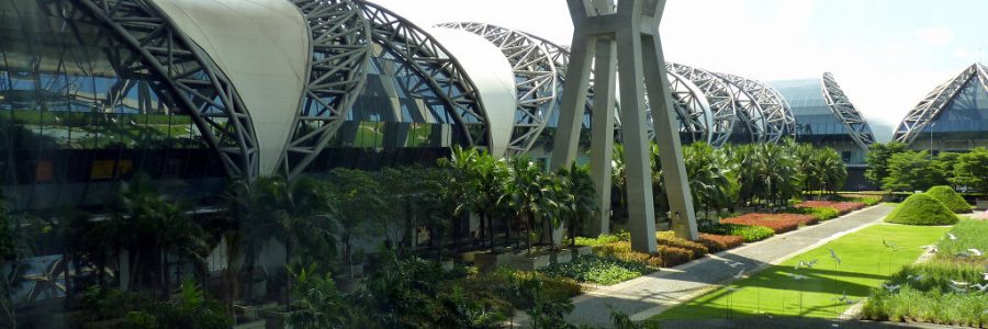 Letiště Bangkok Suvarnabhumi - Thajsko 2010